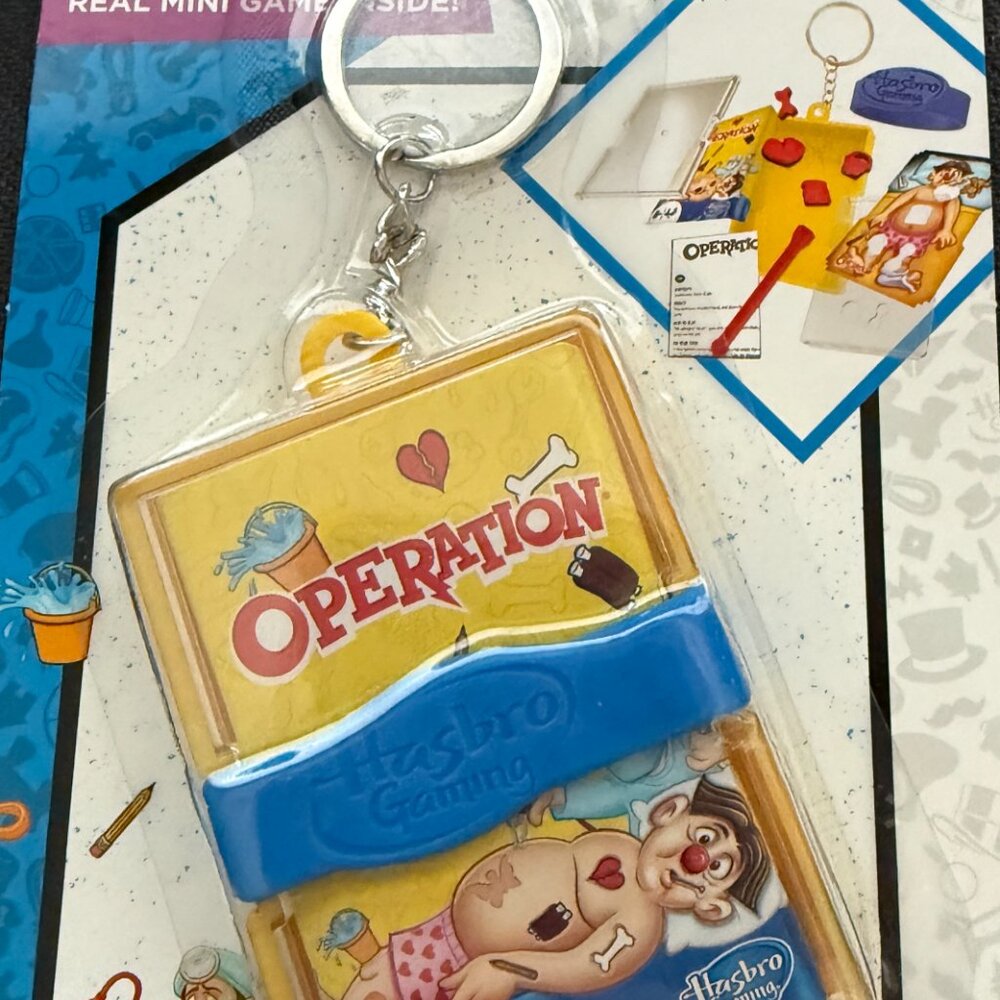 Hasboro Gameing, OPERATION - Keychain Game - Picture 2 of 3